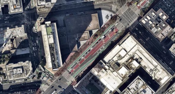 San Francisco, California.  Jump Center EPL's